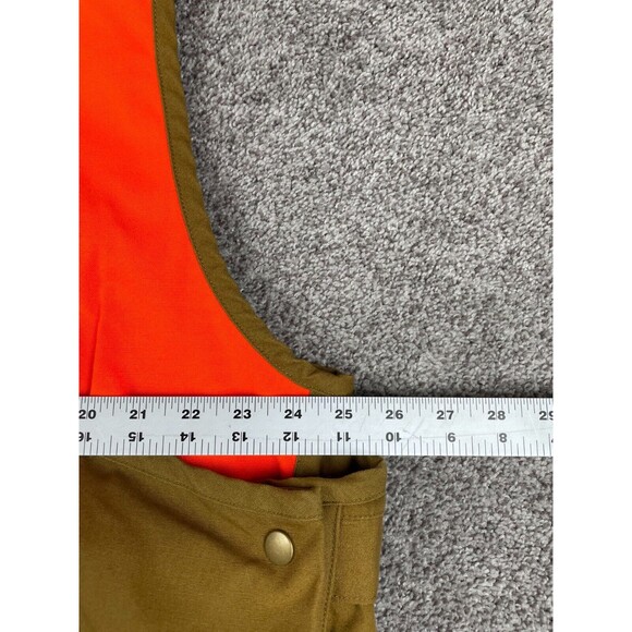 Gander Mountain Guide Series Hunting Vest Mens Large Full Zip Pockets Neon Gorp - Picture 6 of 7